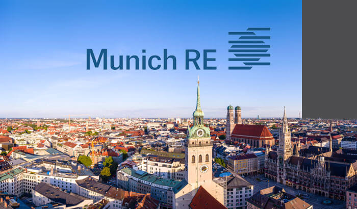 Στα 15,1 δισ. ευρώ αυξήθηκαν τα ασφαλιστικά έσοδα της Munich Re το πρώτο τρίμηνο