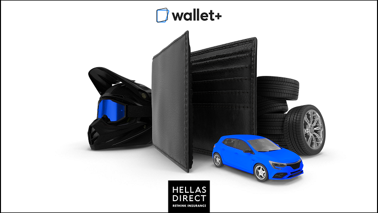 Wallet+: Η νέα υπηρεσία της Hellas Direct για χρηματοδότηση τελών κυκλοφορίας και άλλων αναγκών του αυτοκινήτου