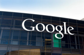 Google Corporate Headquarters And Logo