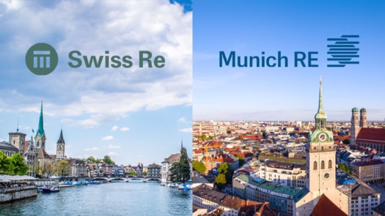 Munich Re και Swiss Re οι κορυφαίοι αντασφαλιστές στον κόσμο