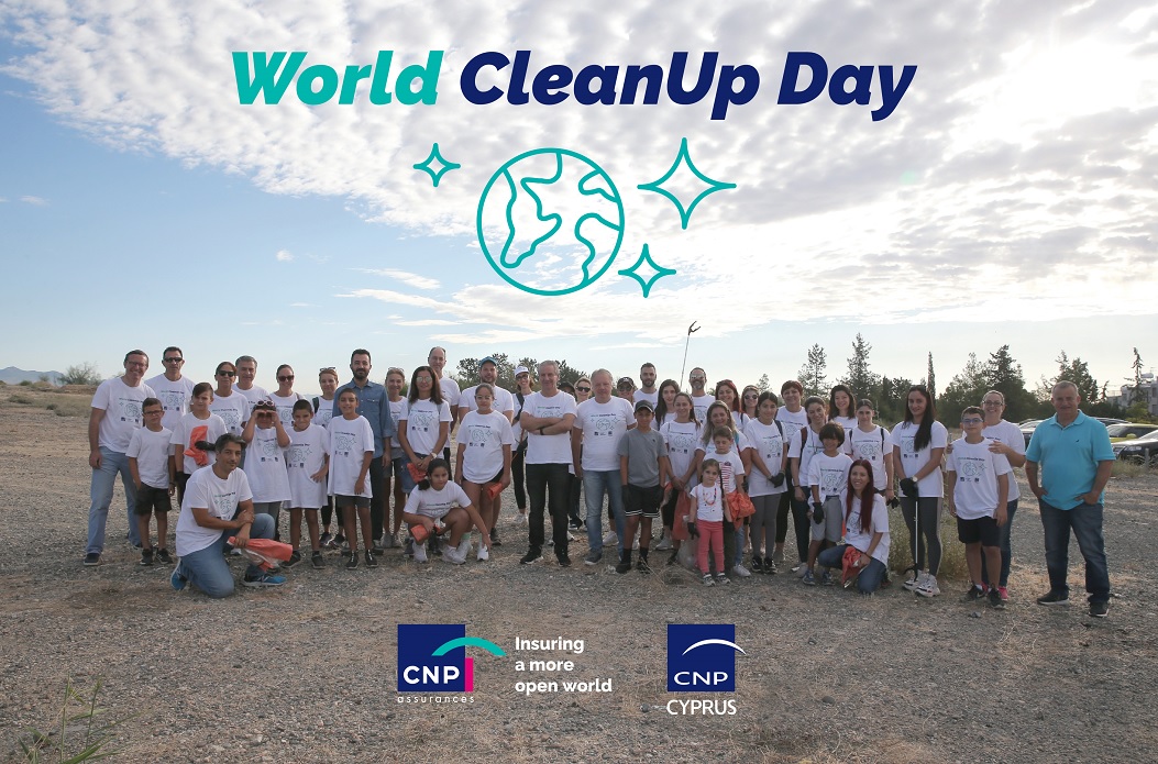 Ο Όμιλος CNP Cyprus, διοργάνωσε την «Ημέρα Καθαρισμού για το Περιβάλλον»