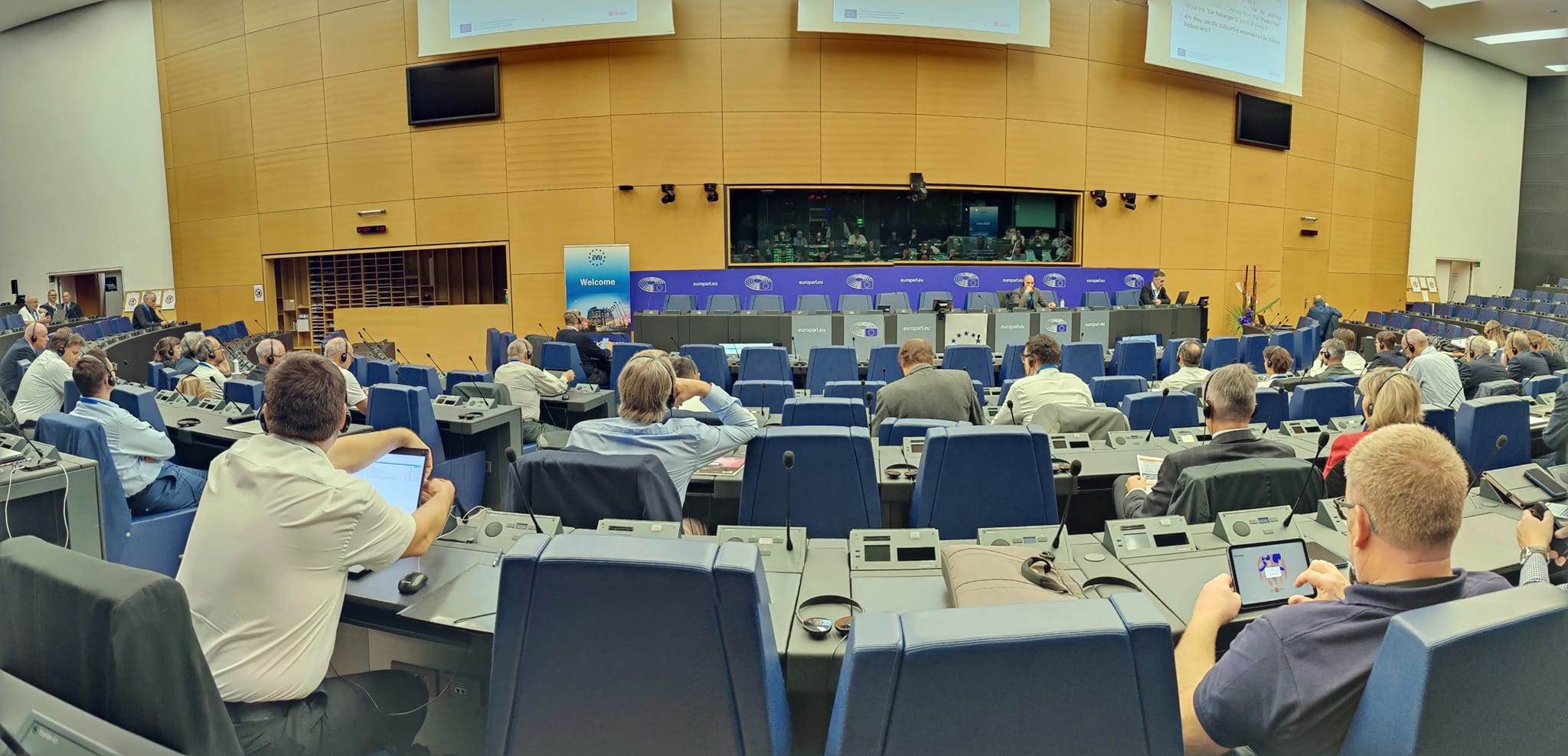 Ξεκίνησε από χθες το 30ο συνέδριο του EVU στο  Ευρωπαϊκό Κοινοβούλιο