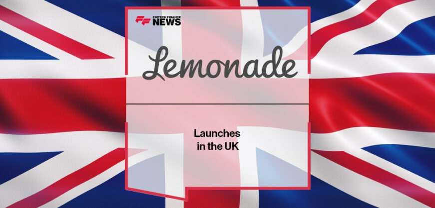 Η Lemonade ξεκινάει δραστηριότητες στο Ηνωμένο Βασίλειο!