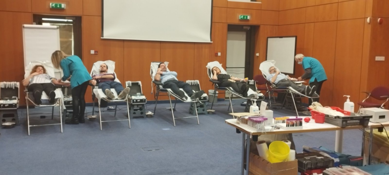 Προσφορά αίματος από το προσωπικό της Eurolife!