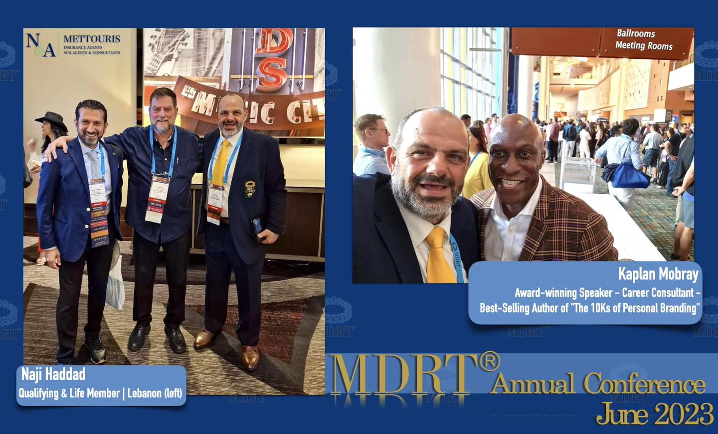 Η Ν&Α Mettouris Insurance στο ετήσιο παγκόσμιο συνέδριο της MDRT!