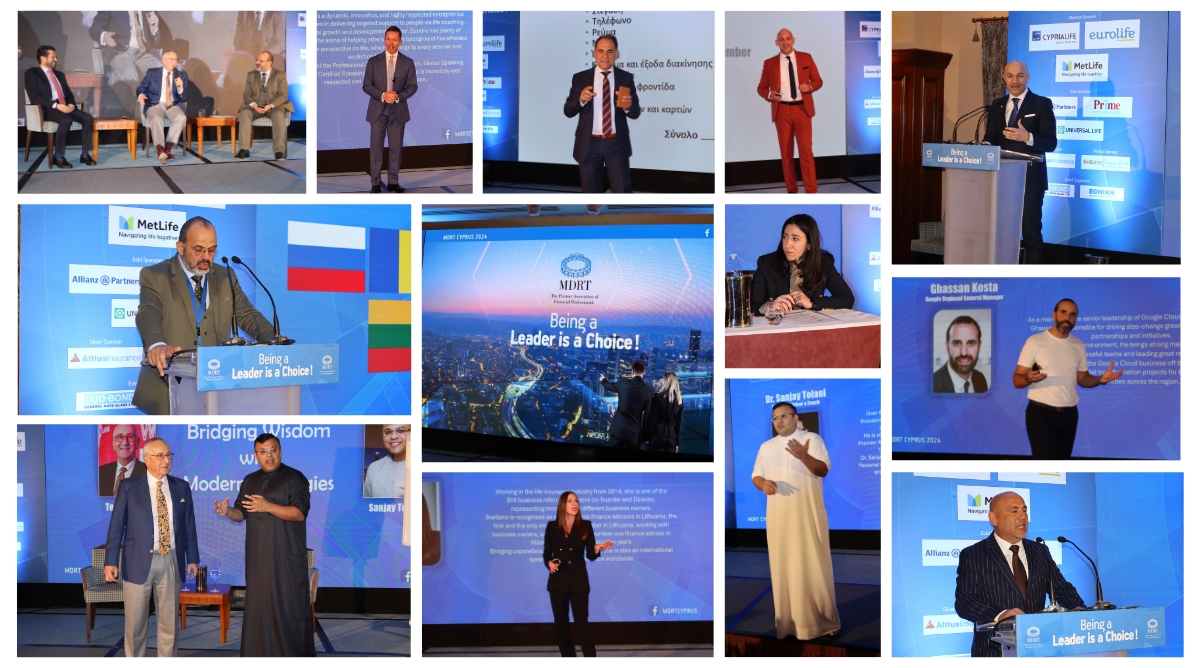 Ξεπέρασε όλες τις προσδοκίες το φετινό συνέδριο του MDRT Κύπρου – Διεθνής ακτινοβολία