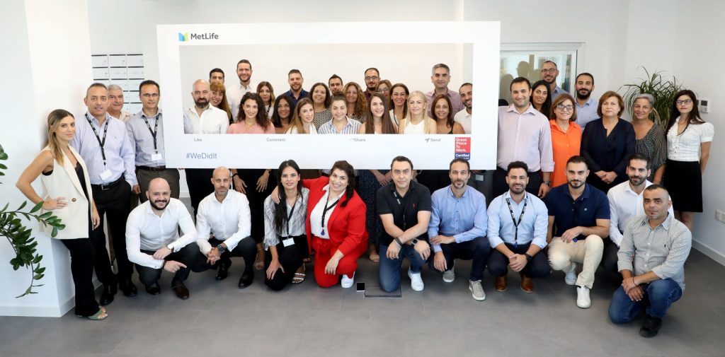 Metlife Cyprus: Αναδεικνύεται ξανά σε … Great Place to Work