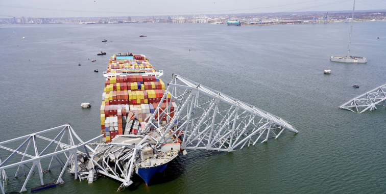 Πολλά claims αναμένονται από εγκλωβισμένα πλοία στη γέφυρα της Βαλτιμόρης