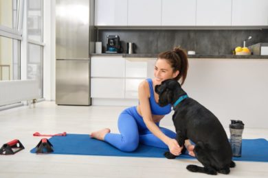 dog-girl-workout