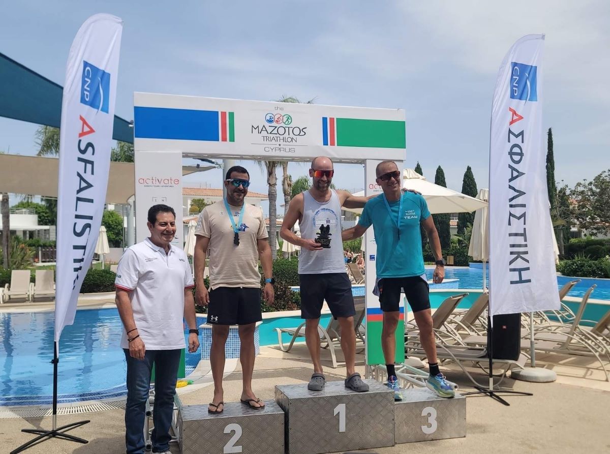 Η CNP ΑΣΦΑΛΙΣΤΙΚΗ στήριξε τον αγώνα Triathlon Λάρνακα