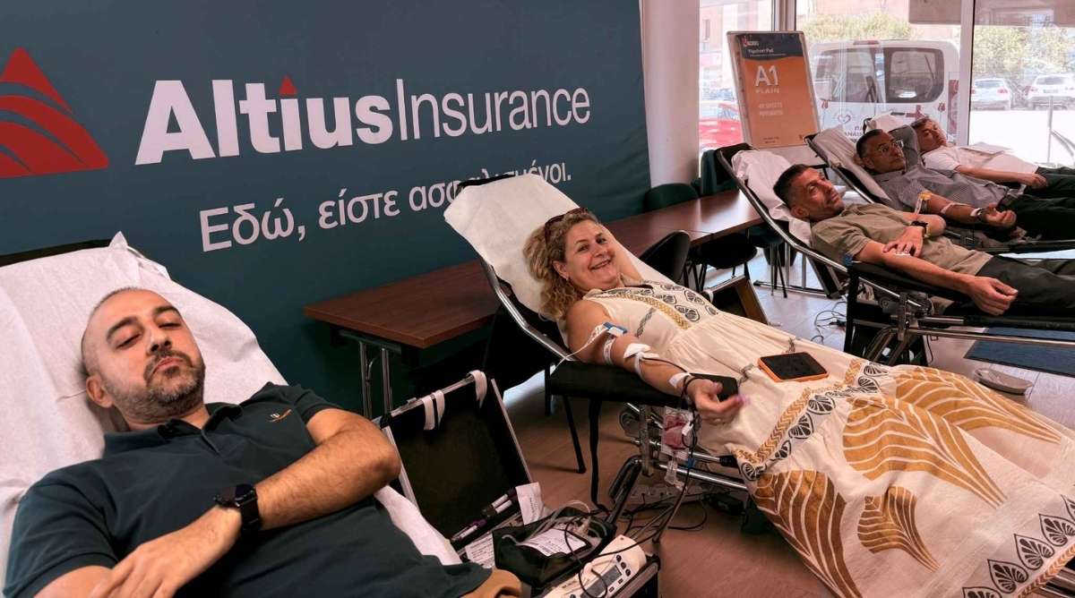 Η Altius Insurance διοργάνωσε την καθιερωμένη Ημέρα Αιμοδοσίας