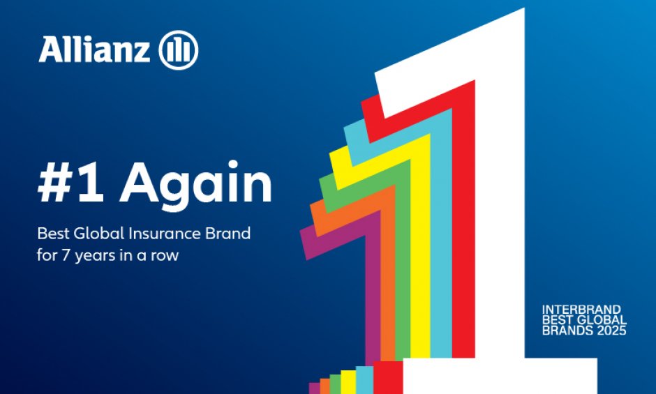 Η Allianz για 7η συνεχή χρονιά είναι το No1 ασφαλιστικό brand παγκοσμίως