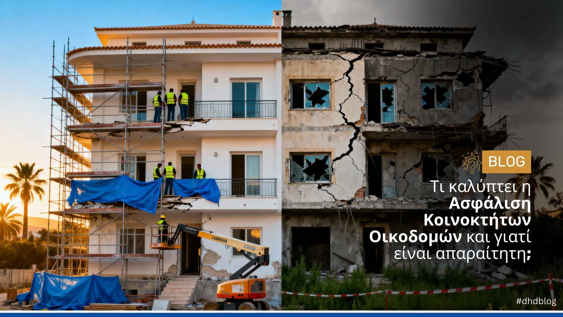 DHD Blog: Τι καλύπτει η Ασφάλιση Κοινοκτήτων Οικοδομών και γιατί είναι απαραίτητη