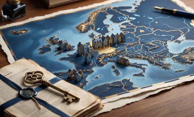 magnific__european-map-with-miniature-houses-placed-on-diffe__97686