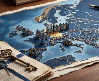 magnific__european-map-with-miniature-houses-placed-on-diffe__97686