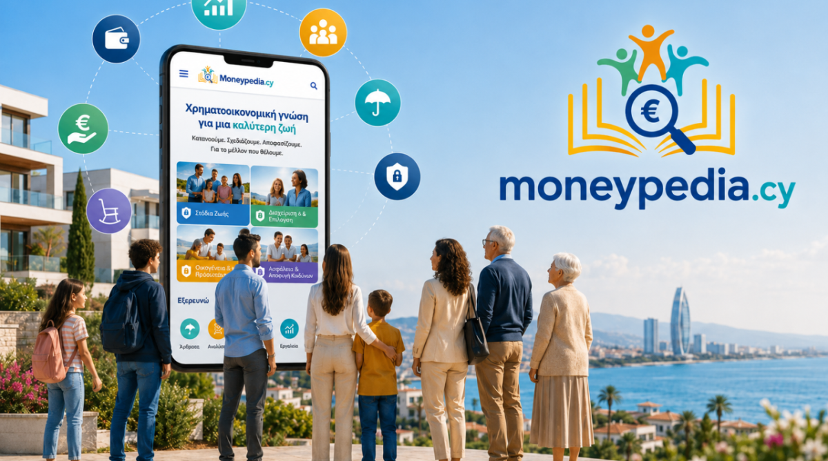 Έναρξη λειτουργίας της εθνικής ψηφιακής πύλης χρηματοοικονομικής παιδείας «moneypedia.cy»